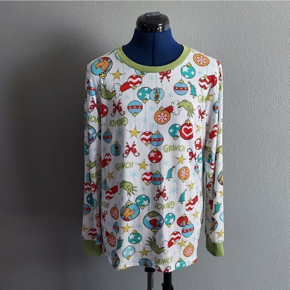 The Grinch Pajama Top Small 4-6